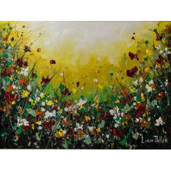 lorna millar summer flowers oil painting