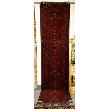 Vintage Tubi Afgan Runner 310l X 86w cm Price includes nationwide delivery