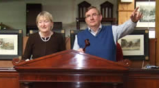 Rody and Anne Keighery at auction